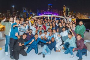 Right Health Celebrates a Successful Year with Grand Success Party at Dubai Harbor Cruise​