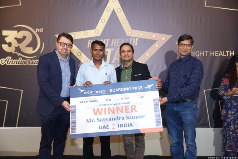 Mr. Satyandra Kumar, India - Winner for the Right Health Ramadan Fly Back Home Campaign 2025